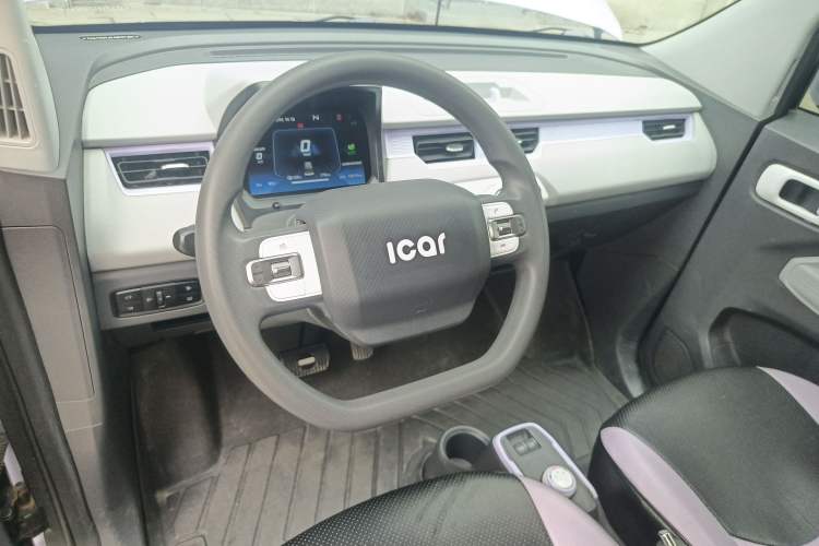 Used Chery QQ Ice Cream 2022 170km Sundae Ternary Lithium Steering Wheel