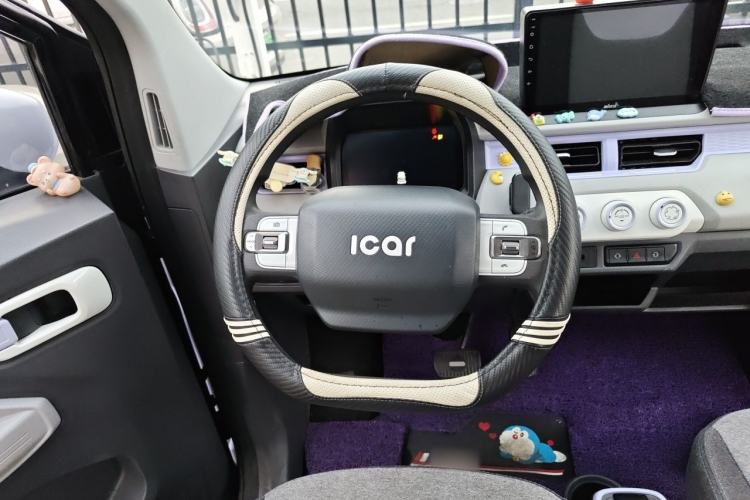 Used Chery QQ Ice Cream 2022 120km Conical Shape Lithium Iron Phosphate Steering Wheel