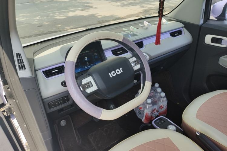 Used Chery QQ Ice Cream 2022 120km Conical Shape Lithium Iron Phosphate Steering Wheel