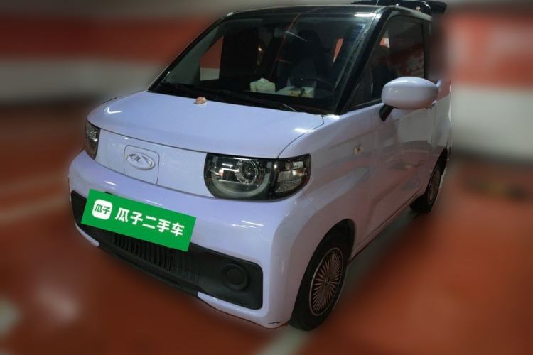 Used Chery QQ Ice Cream 2022 170km Sundae Phosphate Lithium-Ion Guazi used car, China used car export, Used car for sale, Used Chery QQ cars, Cheapest cars for sale, Electric vehicle, New energy car