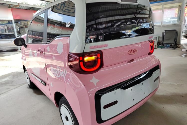 Used Chery QQ Ice Cream 2022 Taohuanxi Fragrant Peach Model Rear Left 45 Deg