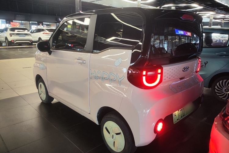 Used Chery QQ Ice Cream 2022 120km Conical Shape Lithium Iron Phosphate Rear Left 45 Deg