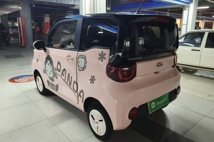 Used Chery QQ Ice Cream 2022 120km Conical Shape Lithium Iron Phosphate Rear Left 45 Deg