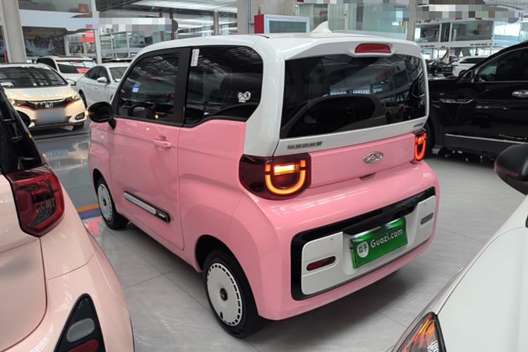 Used Chery QQ Ice Cream 2022 Taohuanxi Fragrant Peach Model Rear Left 45 Deg