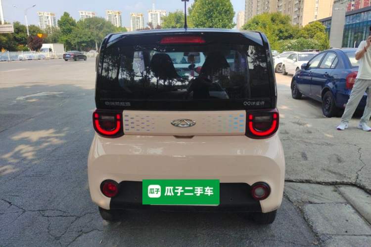 Used Chery QQ Ice Cream 2022 120km Conical Shape Lithium Iron Phosphate Rear