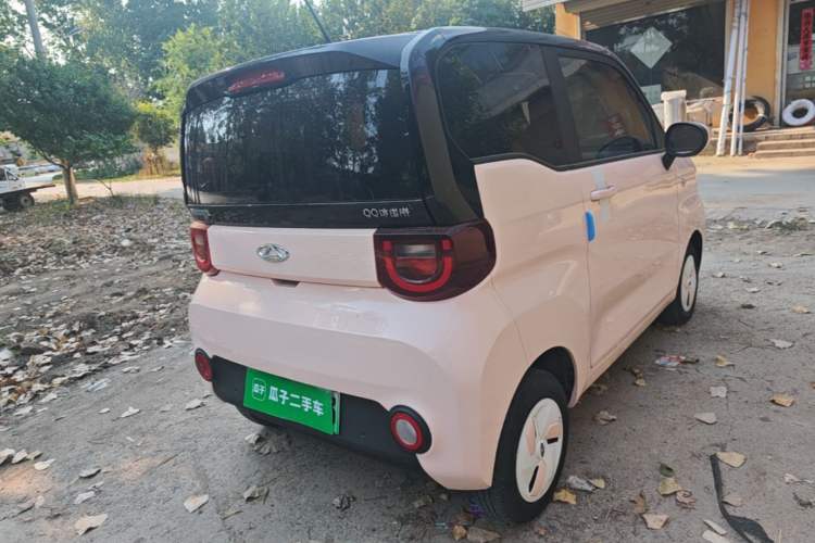 Used Chery QQ Ice Cream 2022 170km Sundae Phosphate Lithium-Ion Rear Right 45 Deg
