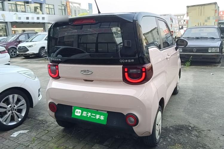 Used Chery QQ Ice Cream 2022 170km Sundae Phosphate Lithium-Ion Rear Right 45 Deg