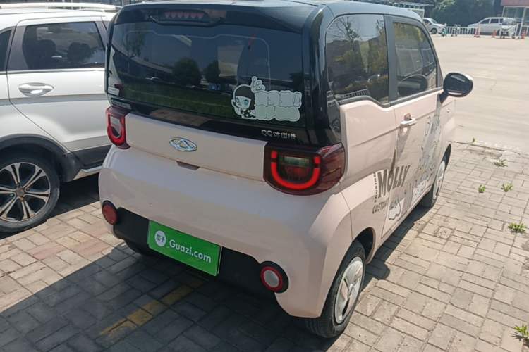 Used Chery QQ Ice Cream 2022 170km Sundae Phosphate Lithium-Ion Rear Right 45 Deg