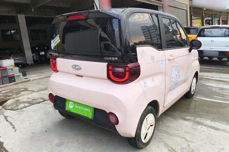 Used Chery QQ Ice Cream 2022 170km Sundae Phosphate Lithium-Ion Rear Right 45 Deg