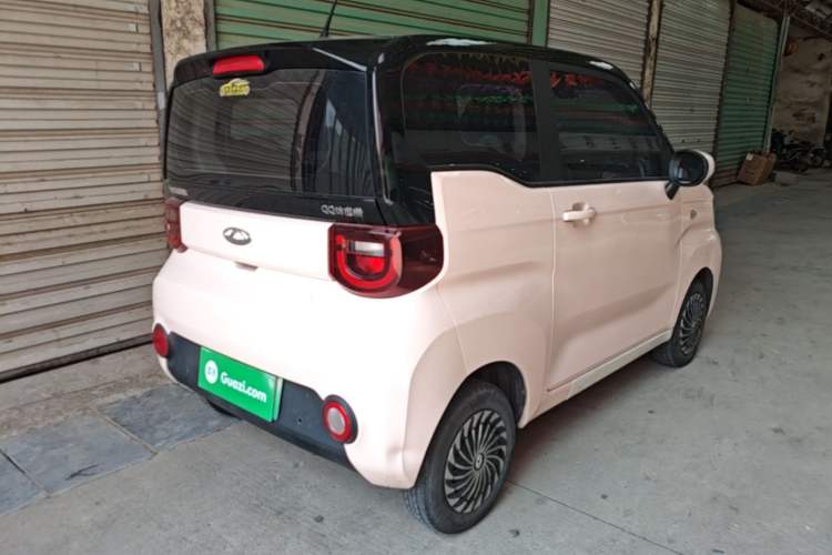 Used Chery QQ Ice Cream 2022 120km Conical Shape Lithium Iron Phosphate Rear Right 45 Deg