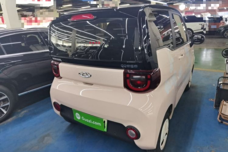 Used Chery QQ Ice Cream 2022 120km Conical Shape Lithium Iron Phosphate Rear Right 45 Deg