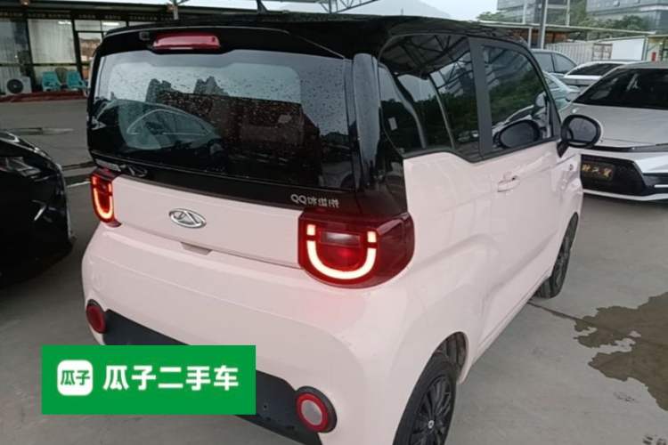 Used Chery QQ Ice Cream 2022 170km Sundae Phosphate Lithium-Ion Rear Right 45 Deg