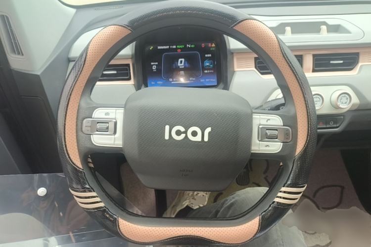 Used Chery QQ Ice Cream 2022 120km Conical Shape Lithium Iron Phosphate Steering Wheel
