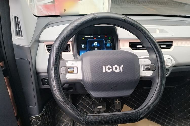 Used Chery QQ Ice Cream 2022 120km Conical Shape Lithium Iron Phosphate Steering Wheel