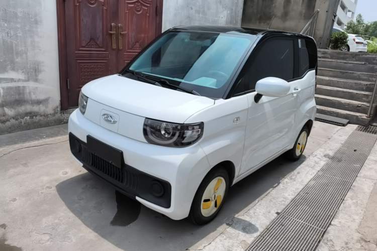 Used Chery QQ Ice Cream 2022 170km Sundae Phosphate Lithium-Ion Guazi used car, China used car export, Used car for sale, Used Chery QQ cars, Cheapest cars for sale, Electric vehicle, New energy car