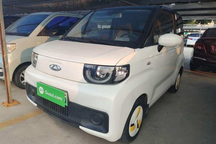 Used Chery QQ Ice Cream 2022 120km Conical Shape Lithium Iron Phosphate Guazi used car, China used car export, Used car for sale, Used cars, Cheapest cars for sale