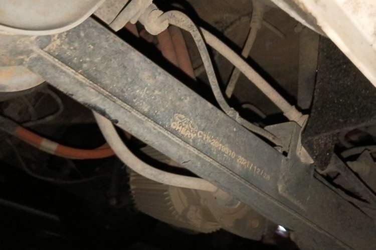 Used Chery QQ Ice Cream 2022 120km Conical Shape Lithium Iron Phosphate Chassis Rear Left