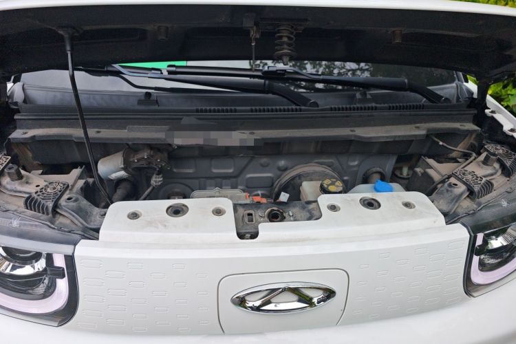 Used Chery QQ Ice Cream 2022 120km Conical Shape Lithium Iron Phosphate Engine Bay