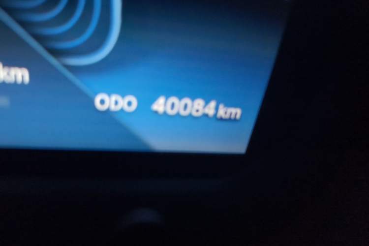 Used Chery QQ Ice Cream 2022 120km Conical Shape Lithium Iron Phosphate Odometer Close Up
