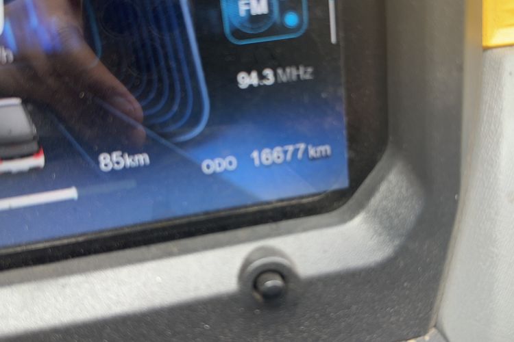 Used Chery QQ Ice Cream 2022 120km Conical Shape Lithium Iron Phosphate Odometer Close Up