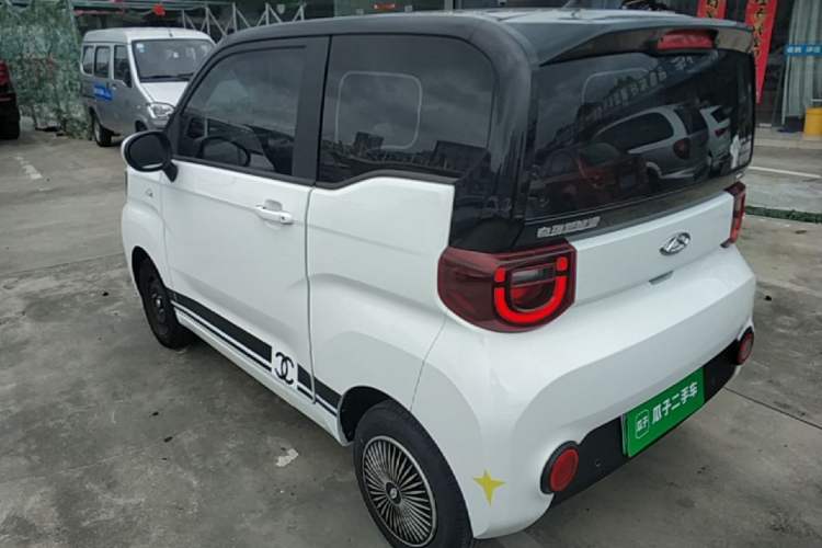 Used Chery QQ Ice Cream 2022 170km Sundae Phosphate Lithium-Ion Rear Left 45 Deg