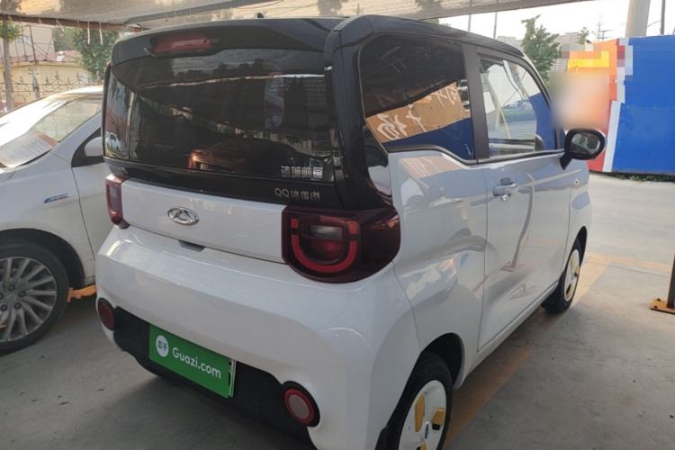 Used Chery QQ Ice Cream 2022 120km Conical Shape Lithium Iron Phosphate Rear Right 45 Deg