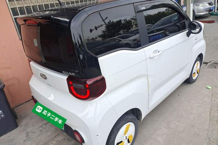 Used Chery QQ Ice Cream 2022 170km Sundae Phosphate Lithium-Ion Rear Right 45 Deg