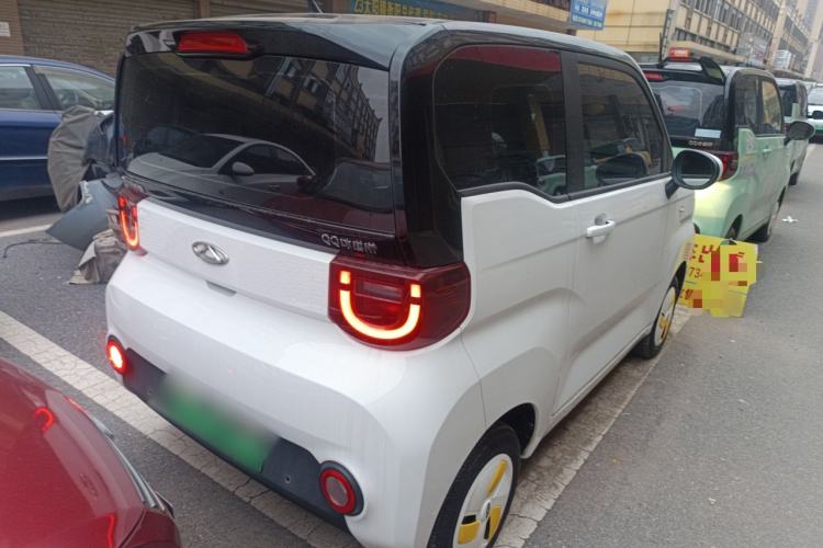 Used Chery QQ Ice Cream 2022 170km Sundae Phosphate Lithium-Ion Rear Right 45 Deg