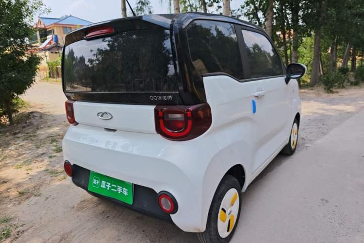 Used Chery QQ Ice Cream 2022 120km Conical Shape Lithium Iron Phosphate Rear Right 45 Deg