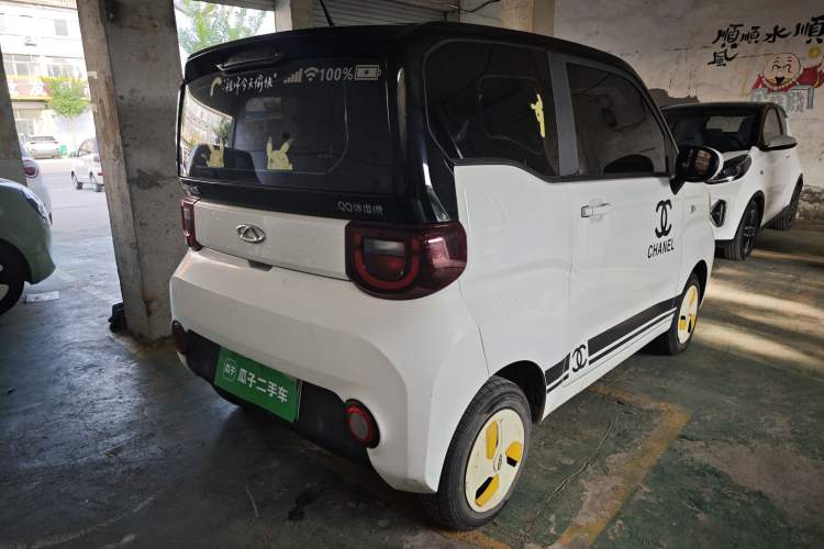 Used Chery QQ Ice Cream 2022 170km Sundae Phosphate Lithium-Ion Rear Right 45 Deg