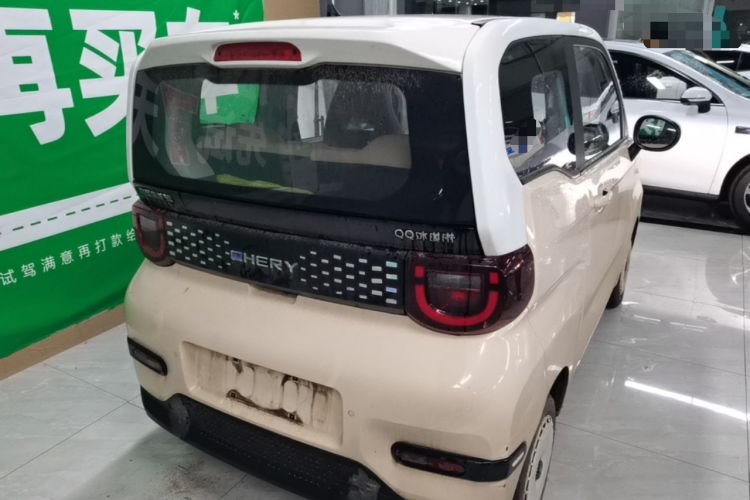 Used Chery QQ Ice Cream 2022 170km Sundae Phosphate Lithium-Ion Rear Right 45 Deg