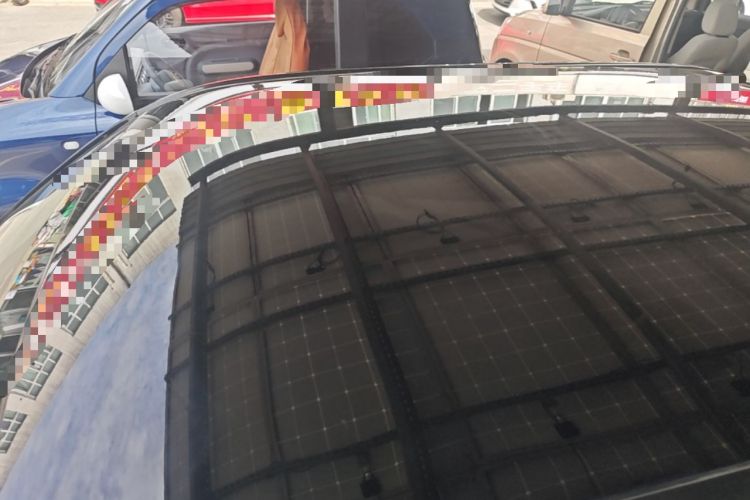 Used Chery QQ Ice Cream 2022 Pudding Model Roof