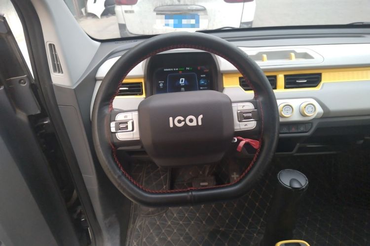 Used Chery QQ Ice Cream 2022 170km Sundae Phosphate Lithium-Ion Steering Wheel