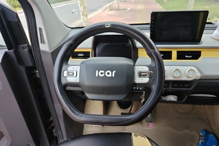 Used Chery QQ Ice Cream 2022 120km Conical Shape Lithium Iron Phosphate Steering Wheel