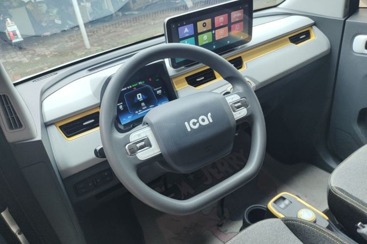 Used Chery QQ Ice Cream 2022 170km Sundae Phosphate Lithium-Ion Steering Wheel