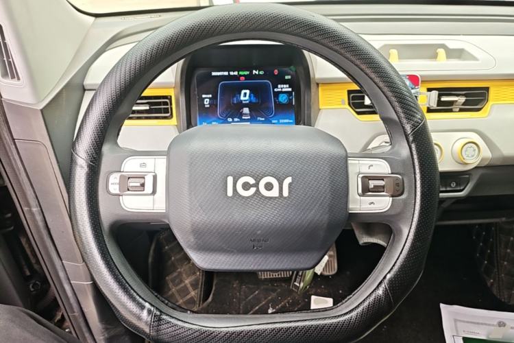 Used Chery QQ Ice Cream 2022 120km Conical Shape Lithium Iron Phosphate Steering Wheel