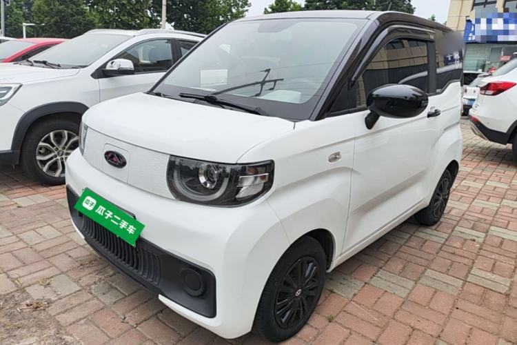 Used Chery QQ Ice Cream 2022 170km Sundae Phosphate Lithium-Ion Guazi used car, China used car export, Used car for sale, Used Chery QQ cars, Cheapest cars for sale, Electric vehicle, New energy car