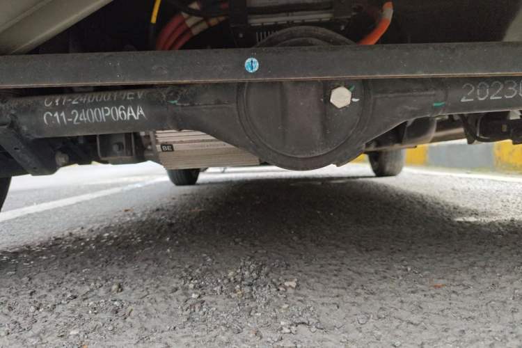 Used Chery QQ Ice Cream 2023 170km Milkshake – Lithium Iron Phosphate Chassis Rear