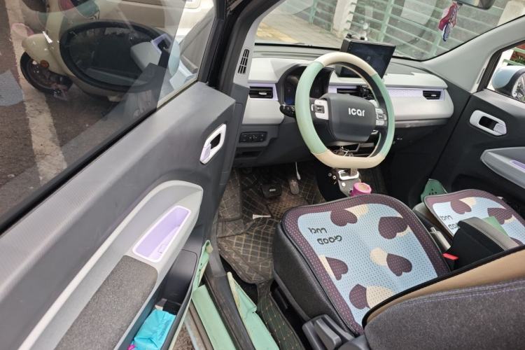 Used Chery QQ Ice Cream 2023 170km Milkshake – Lithium Iron Phosphate Driver Seat