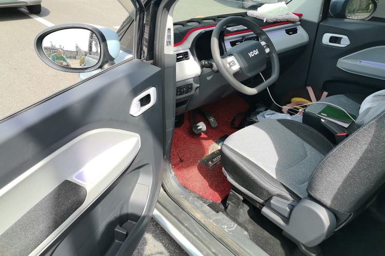 Used Chery QQ Ice Cream 2023 170km Milkshake – Lithium Iron Phosphate Driver Seat