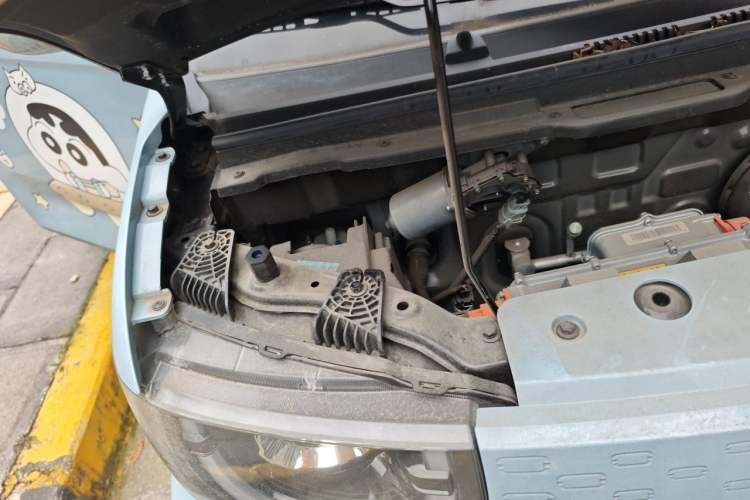 Used Chery QQ Ice Cream 2023 170km Milkshake – Lithium Iron Phosphate Engine Bay Right