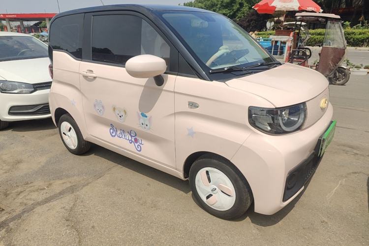 Used Chery QQ Ice Cream 2023 170km Milkshake – Lithium Iron Phosphate Front Right 45 Deg