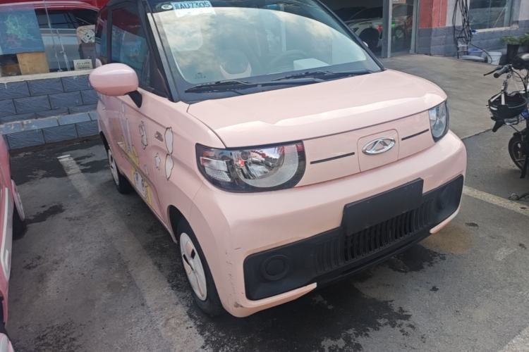 Used Chery QQ Ice Cream 2023 120km Ice Cream-Type Lithium Iron Phosphate Front Right 45 Deg