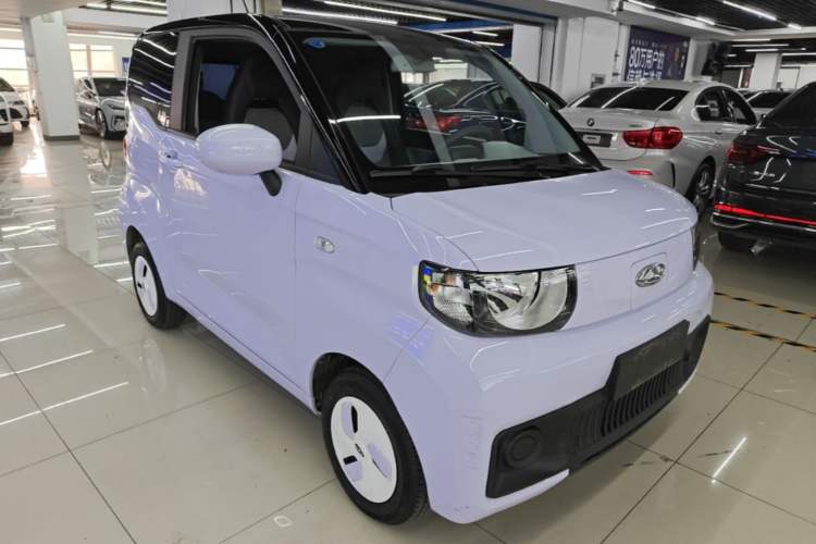 Used Chery QQ Ice Cream 2023 170km Milkshake – Lithium Iron Phosphate Front Right 45 Deg