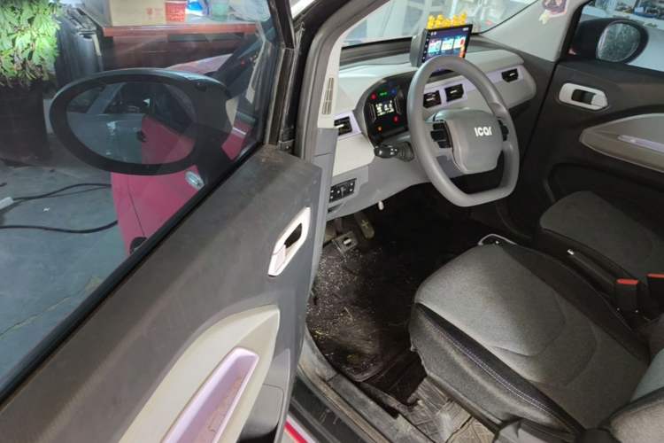 Used Chery QQ Ice Cream 2023 170km Milkshake – Lithium Iron Phosphate Driver Seat