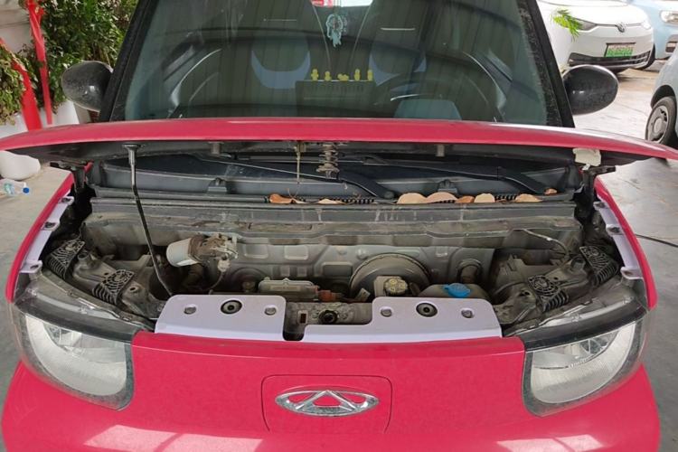 Used Chery QQ Ice Cream 2023 170km Milkshake – Lithium Iron Phosphate Engine Bay
