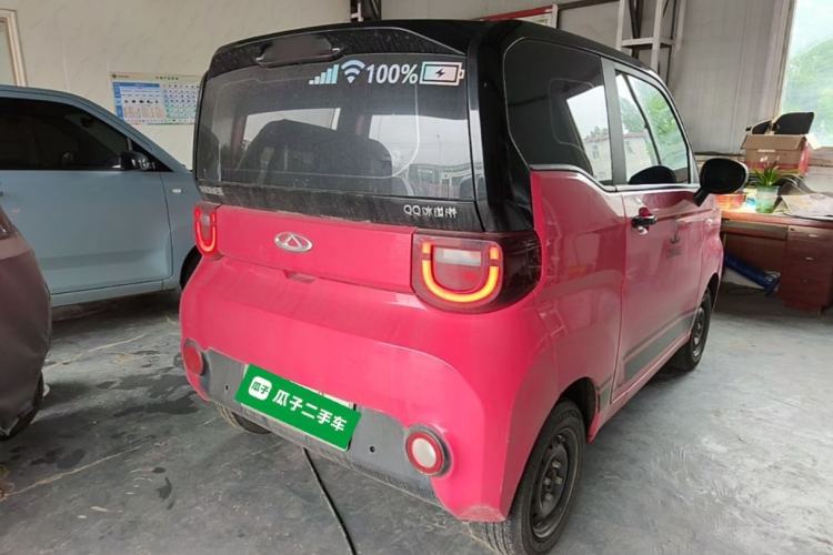 Used Chery QQ Ice Cream 2023 170km Milkshake – Lithium Iron Phosphate Rear Right 45 Deg