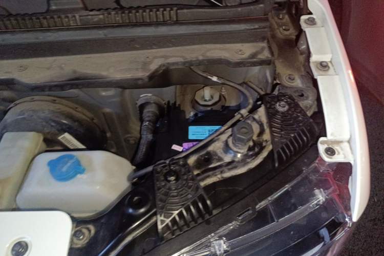 Used Chery QQ Ice Cream 2023 170km Milkshake – Lithium Iron Phosphate Engine Bay Left