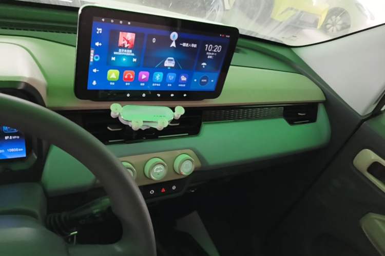 Used Chery QQ Ice Cream 2024 205km Sundae Audio And AC Panel