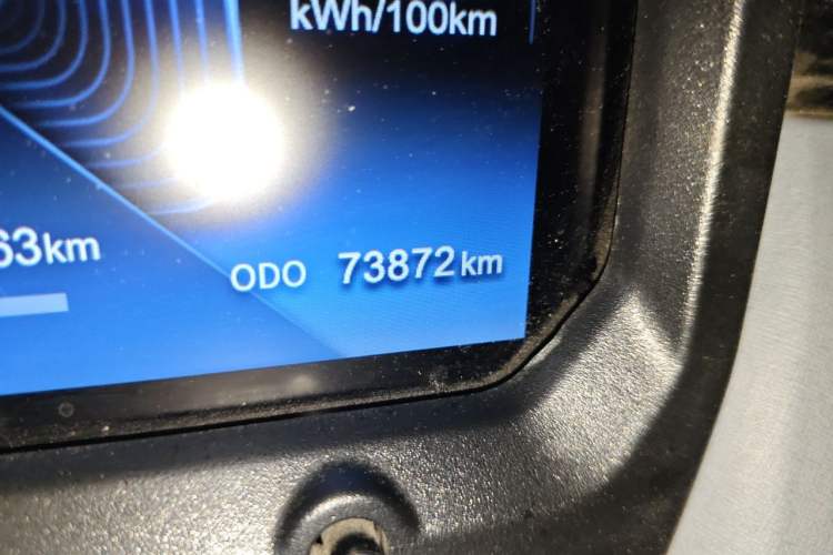 Used Chery QQ Ice Cream 2024 170km Sundae Odometer Close Up